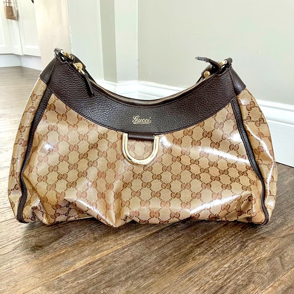 Gucci D Ring Hobo GG Canvas Medium - Picture 2 of 8
